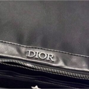 Dior Black makeup brush Bag